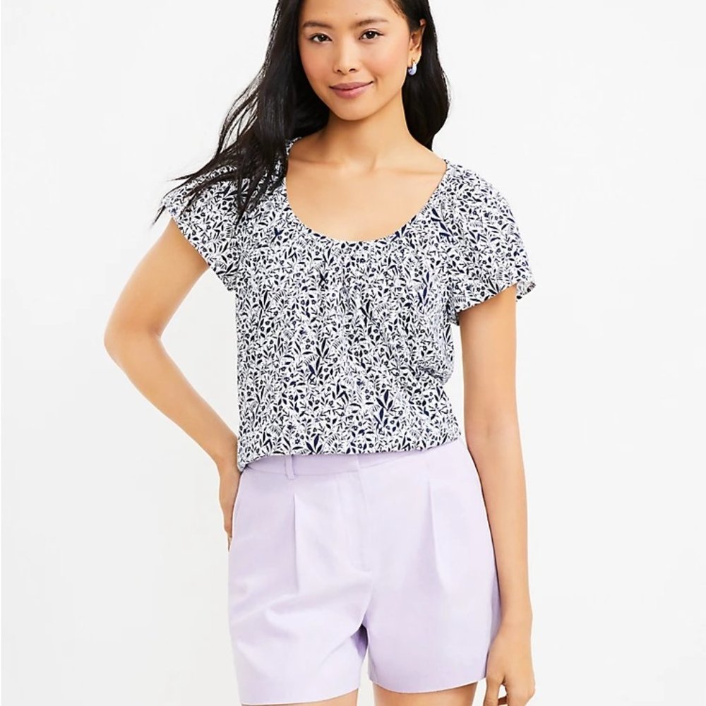 LOFT | Scoop Neck Blouse | XL